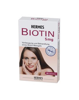 BIOTIN HERMES 5 mg Tabletten (90)