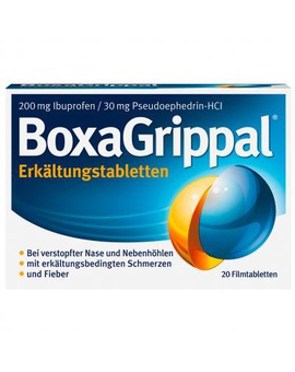 BOXAGRIPPAL Erkältungstabletten (200 mg/30 mg)