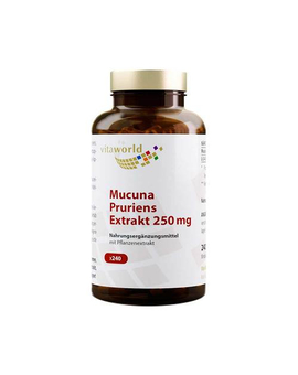 MUCUNA pruriens Extrakt 250 mg Kapseln (120)