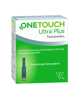 OneTouch Ultra Plus Blutzuckerteststreifen (1X50)
