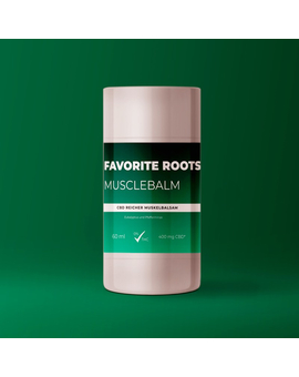 Favorite Roots Musclebalm CBD-reicher Muskelbalsam (60 ml)