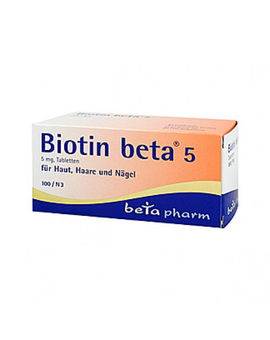 Biotin Beta 5 Tabletten (100)