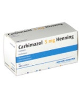 CARBIMAZOL 5 mg Henning Tabletten (50)