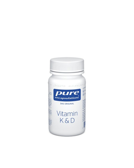 PURE ENCAPSULATIONS Vitamin K & D Kapseln (60)
