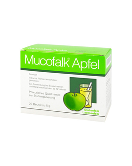 Mucofalk Apfel Granulat Beutel (20)