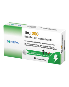 Ibu 200 Ibuprofen 200 mg Filmtabletten (20)