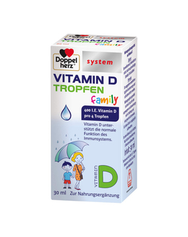 Doppelherz system Vitamin D Tropfen family (30 ml)