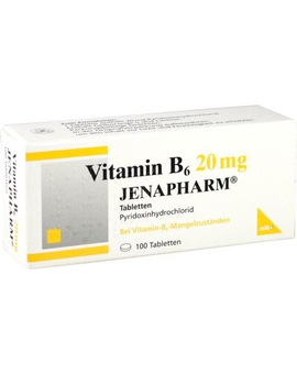 Vitamin B6 20 mg Jenapharm Tabletten 100 St