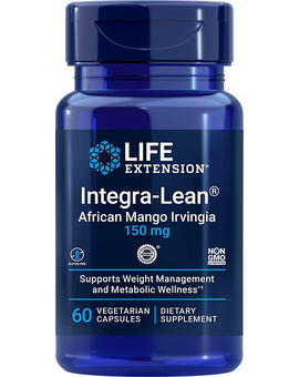 Life Extension Integra-Lean African Mango Irvingia, 150mg (60)