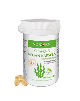 NORSAN Omega-3 vegan Kapseln (80)