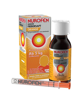 NUROFEN Junior Fiebersaft Orange 20 mg/ml (100 ml)