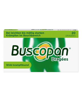Buscopan® Dragées bei Bauchkrämpfen (20)