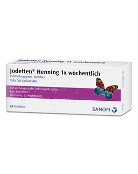 JODETTEN Henning 1x wöchentlich Tabletten (28)