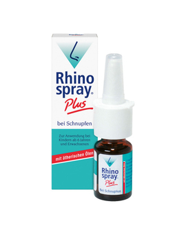 Rhinospray plus bei Schnupfen mit Feindosierer (10 ml)