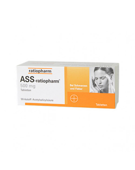 ASS-ratiopharm 500 mg Tabletten (100)