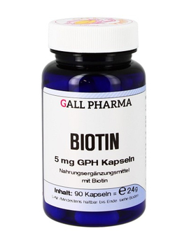 BIOTIN 5 mg GPH Kapseln (90)