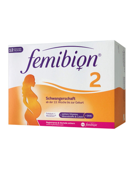 Femibion 2 Schwangerschaft 12-Wochen-Kombipackung (2X84 St)
