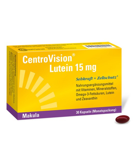 CENTROVISION Lutein 15 mg Kapseln (30)