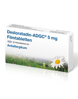DESLORATADIN-ADGC 5 mg Filmtabletten (20)