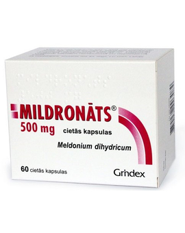 Meldonium MILDRONATE® 500mg (60)