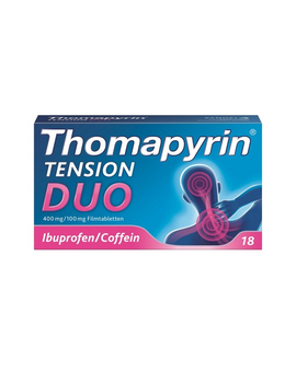 THOMAPYRIN TENSION DUO 400 mg/100 mg Filmtabletten (18)