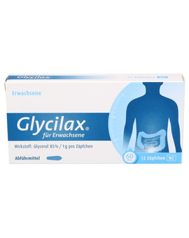 GLYCILAX Suppositorien für Erwachsene (12)