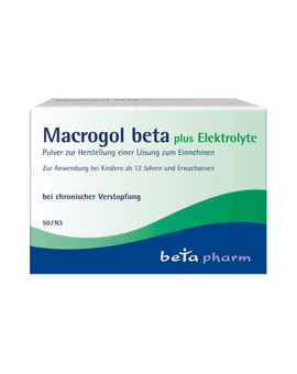 MACROGOL beta plus Elektrolyte Plv.z.H.e.L.z.Einn. (50)