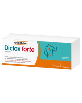 DICLOX forte Schmerzgel ratiopharm (100 g)