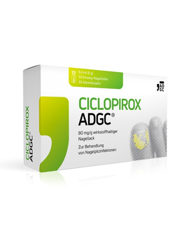 CICLOPIROX ADGC 80 mg/g wirkstoffhalt.Nagellack (6,6 ml)
