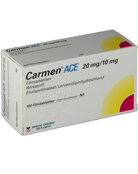 CARMEN ACE 20 mg/10 mg Filmtabletten