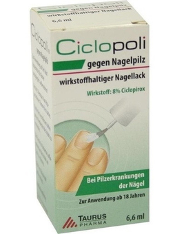 CICLOPOLI gegen Nagelpilz wirkstoffhalt.Nagellack (6,6)