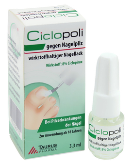 CICLOPOLI gegen Nagelpilz wirkstoffhalt.Nagellack (3,3)