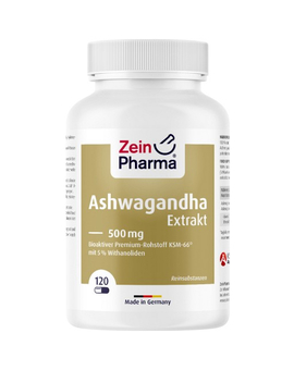 ASHWAGANDHA EXTRAKT 500 mg Kapseln (120)
