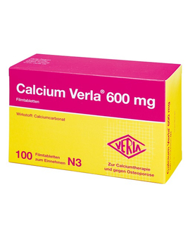 CALCIUM VERLA 600 mg Filmtabletten (100)
