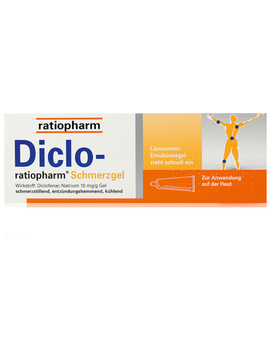 DICLO-RATIOPHARM Schmerzgel (150 g)