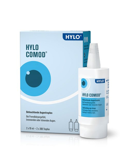 HYLO-COMOD Augentropfen (2X10 ml)