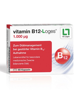 VITAMIN B12-LOGES 1.000 µg Kapseln (60)