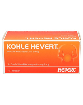 KOHLE Hevert Tabletten (50)