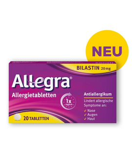 ALLEGRA Allergietabletten 20 mg Tabletten (20)