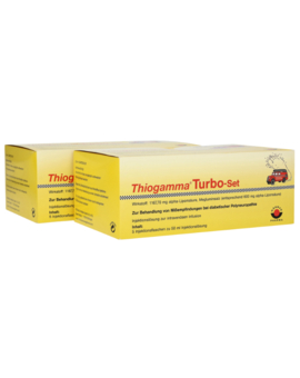 THIOGAMMA Turbo Set Injektionsflaschen (2X5X50 ml)