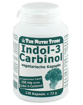 INDOL-3-Carbinol 250 mg vegetarische Kapseln (120)