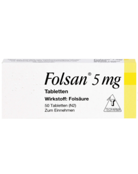 FOLSAN 5 mg Tabletten (50)