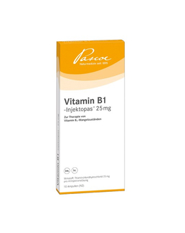 VITAMIN B1 INJEKTOPAS 25 mg Injektionslösung (10X1 ml)