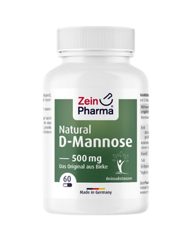 NATURAL D-Mannose Kapseln 500 mg (60)