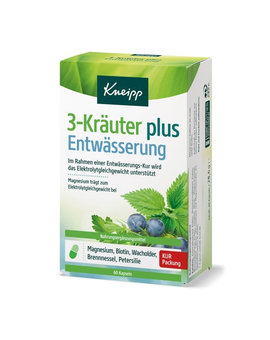 KNEIPP 3-Kräuter Entwässerung Kapseln (60)