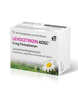 LEVOCETIRIZIN ADGC 5 mg Filmtabletten (50)