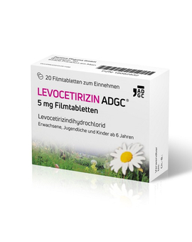 LEVOCETIRIZIN ADGC 5 mg Filmtabletten (20)