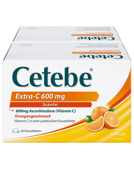 CETEBE Extra-C 600 mg Kautabletten (120)