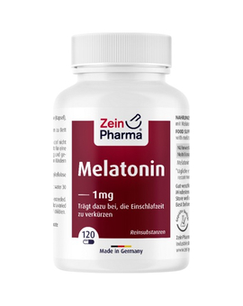 MELATONIN 1 mg Kapseln (120)