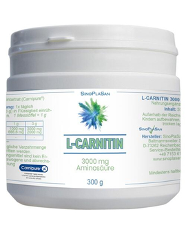 L-carnitin Carnipure 2000 Mg Pulver (300 g)